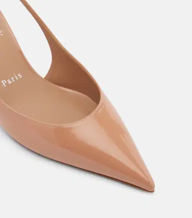 Christian Louboutin Miss Z 60 patent leather slingback pumps | Thumbnail 2 Christian Louboutin Miss Z 60 patent leather slingback pumps | Thumbnail 2
