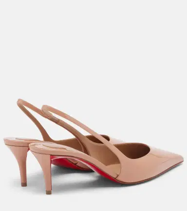 Christian Louboutin Miss Z 60 patent leather slingback pumps | Thumbnail 4 Christian Louboutin Miss Z 60 patent leather slingback pumps | Thumbnail 4
