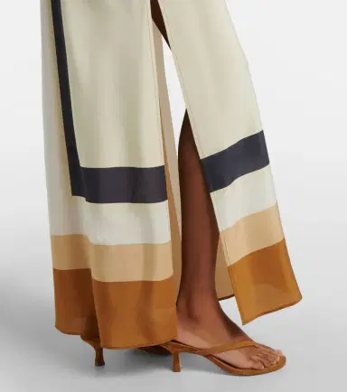 SIR. Printed silk maxi dress | Thumbnail 5 SIR. Printed silk maxi dress | Thumbnail 5