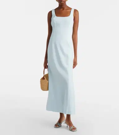 SIR Linen maxi dress | Thumbnail 6 SIR Linen maxi dress | Thumbnail 6