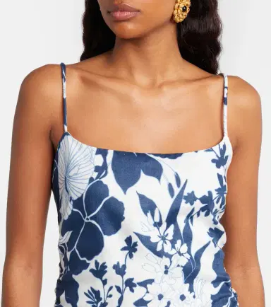 SIR Paradiso floral linen minidress | Thumbnail 5 SIR Paradiso floral linen minidress | Thumbnail 5