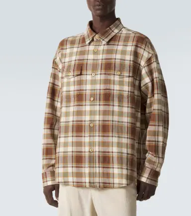 Visvim Lumber plaid wool and linen shirt | Thumbnail 3 Visvim Lumber plaid wool and linen shirt | Thumbnail 3