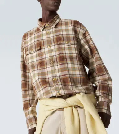 Visvim Lumber plaid wool and linen shirt | Thumbnail 5 Visvim Lumber plaid wool and linen shirt | Thumbnail 5