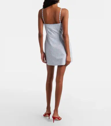 SIR Pinstripe cotton-blend minidress | Thumbnail 2 SIR Pinstripe cotton-blend minidress | Thumbnail 2