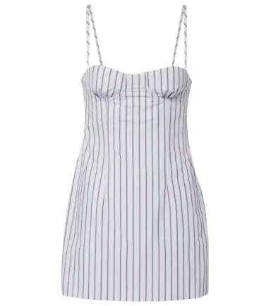 SIR Pinstripe cotton-blend minidress | Thumbnail 1 SIR Pinstripe cotton-blend minidress | Thumbnail 1