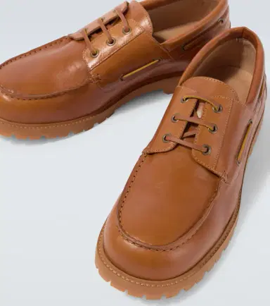 Studio Nicholson Gusto leather boat shoes | Thumbnail 5 Studio Nicholson Gusto leather boat shoes | Thumbnail 5