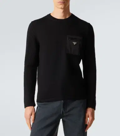 Prada Virgin wool sweater | Thumbnail 4 Prada Virgin wool sweater | Thumbnail 4
