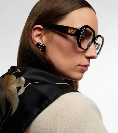 Valentino Vain Bold VLogo oversized glasses | Thumbnail 2 Valentino Vain Bold VLogo oversized glasses | Thumbnail 2