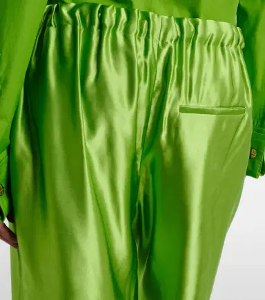 Khaite Rohen satin wide-leg pants | Thumbnail 2 Khaite Rohen satin wide-leg pants | Thumbnail 2