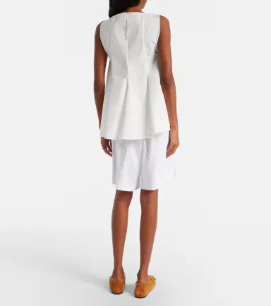 Khaite Poppy cotton Bermuda shorts | Thumbnail 3 Khaite Poppy cotton Bermuda shorts | Thumbnail 3