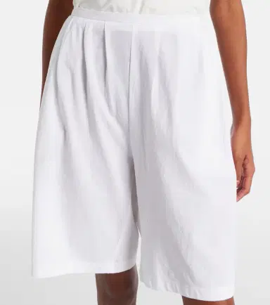 Khaite Poppy cotton Bermuda shorts | Thumbnail 4 Khaite Poppy cotton Bermuda shorts | Thumbnail 4