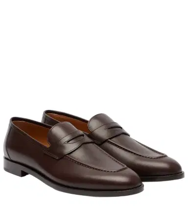 Loro Piana Sergio leather penny loafers | Thumbnail 1 Loro Piana Sergio leather penny loafers | Thumbnail 1