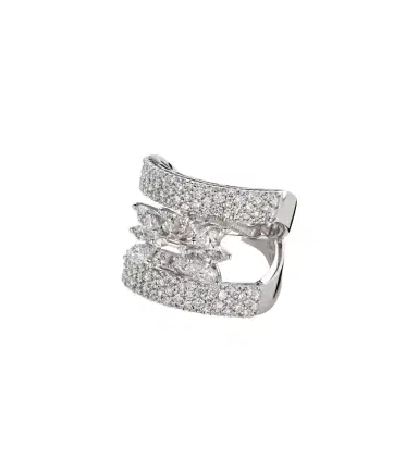YEPREM Y-Not 18kt white gold ring with diamonds | Thumbnail 1 YEPREM Y-Not 18kt white gold ring with diamonds | Thumbnail 1
