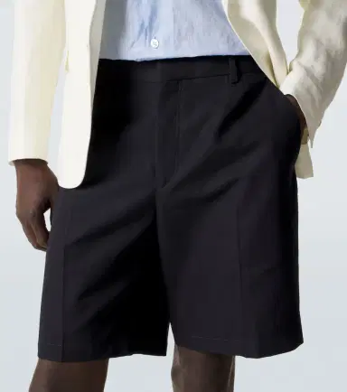 Zegna Cotton and linen straight pants | Thumbnail 2 Zegna Cotton and linen straight pants | Thumbnail 2