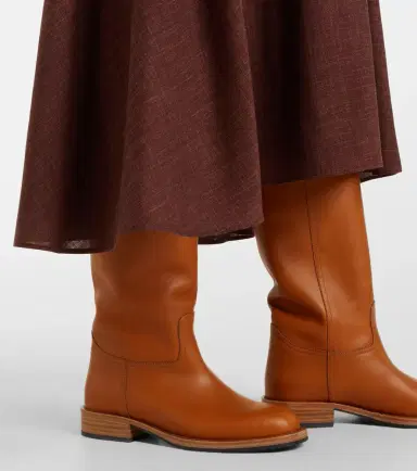 Loro Piana Pablo Walk leather knee-high boots | Thumbnail 6 Loro Piana Pablo Walk leather knee-high boots | Thumbnail 6