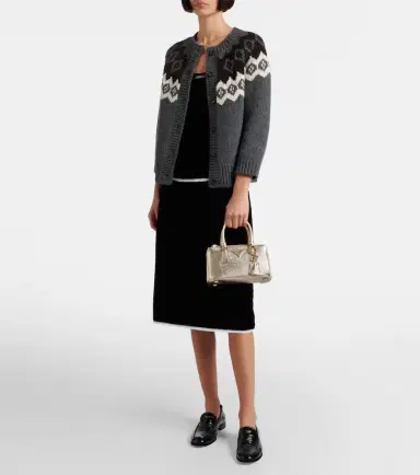 Prada Galleria Mini metallic leather tote bag | Thumbnail 5 Prada Galleria Mini metallic leather tote bag | Thumbnail 5