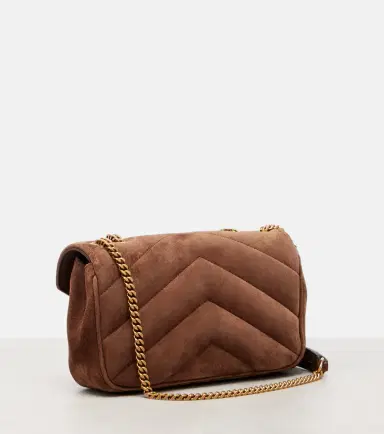 Saint Laurent Loulou suede shoulder bag | Thumbnail 4 Saint Laurent Loulou suede shoulder bag | Thumbnail 4