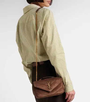 Saint Laurent Loulou suede shoulder bag | Thumbnail 5 Saint Laurent Loulou suede shoulder bag | Thumbnail 5
