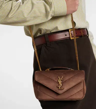Saint Laurent Loulou suede shoulder bag | Thumbnail 7 Saint Laurent Loulou suede shoulder bag | Thumbnail 7