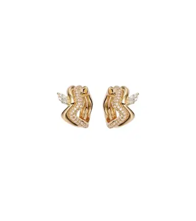 SHAY JEWELRY 18kt gold earrings with diamonds | Thumbnail 1 SHAY JEWELRY 18kt gold earrings with diamonds | Thumbnail 1