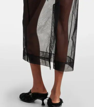 Simone Rocha Bow-detail tulle midi skirt | Thumbnail 5 Simone Rocha Bow-detail tulle midi skirt | Thumbnail 5