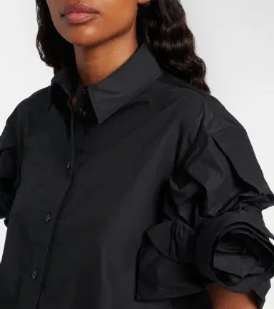 Simone Rocha Puff-sleeve cotton shirt | Thumbnail 5 Simone Rocha Puff-sleeve cotton shirt | Thumbnail 5
