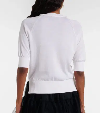 Simone Rocha Embellished wool and silk top | Thumbnail 5 Simone Rocha Embellished wool and silk top | Thumbnail 5