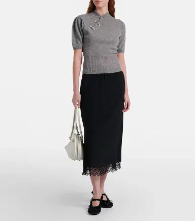 Simone Rocha Embellished cashmere sweater | Thumbnail 5 Simone Rocha Embellished cashmere sweater | Thumbnail 5