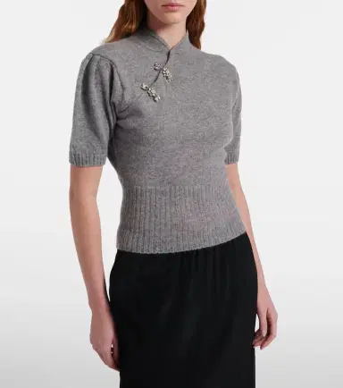 Simone Rocha Embellished cashmere sweater | Thumbnail 6 Simone Rocha Embellished cashmere sweater | Thumbnail 6
