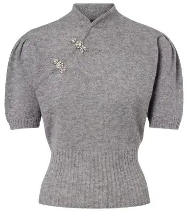 Simone Rocha Embellished cashmere sweater | Thumbnail 1 Simone Rocha Embellished cashmere sweater | Thumbnail 1