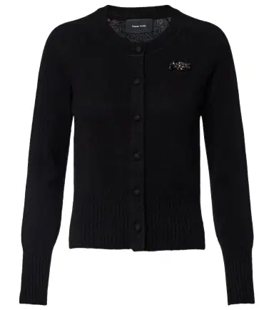 Simone Rocha Embellished cashmere cardigan | Thumbnail 1 Simone Rocha Embellished cashmere cardigan | Thumbnail 1