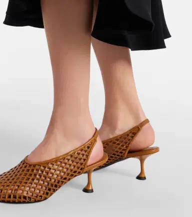 Proenza Schouler Tee leather slingback pumps | Thumbnail 6 Proenza Schouler Tee leather slingback pumps | Thumbnail 6