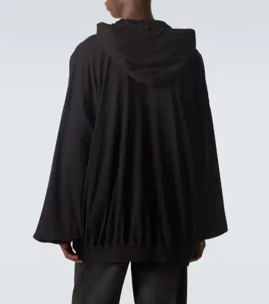 Rick Owens DRKSHDW Hun cotton jersey hoodie | Thumbnail 3 Rick Owens DRKSHDW Hun cotton jersey hoodie | Thumbnail 3