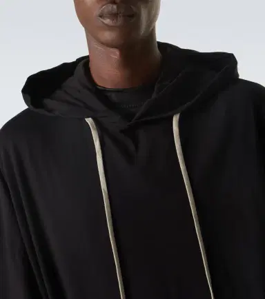 Rick Owens DRKSHDW Hun cotton jersey hoodie | Thumbnail 6 Rick Owens DRKSHDW Hun cotton jersey hoodie | Thumbnail 6