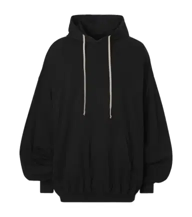 Rick Owens DRKSHDW Hun cotton jersey hoodie | Thumbnail 1 Rick Owens DRKSHDW Hun cotton jersey hoodie | Thumbnail 1