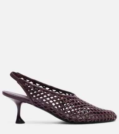 Proenza Schouler Tee 60 perforated leather slingback pumps | Thumbnail 2 Proenza Schouler Tee 60 perforated leather slingback pumps | Thumbnail 2