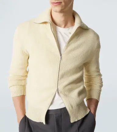 Jil Sander Wool-blend zip-up sweater | Thumbnail 2 Jil Sander Wool-blend zip-up sweater | Thumbnail 2
