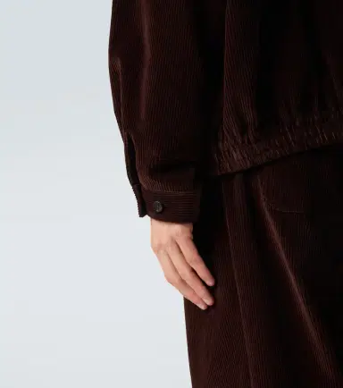 Miu Miu Cotton corduroy blouson jacket | Thumbnail 3 Miu Miu Cotton corduroy blouson jacket | Thumbnail 3