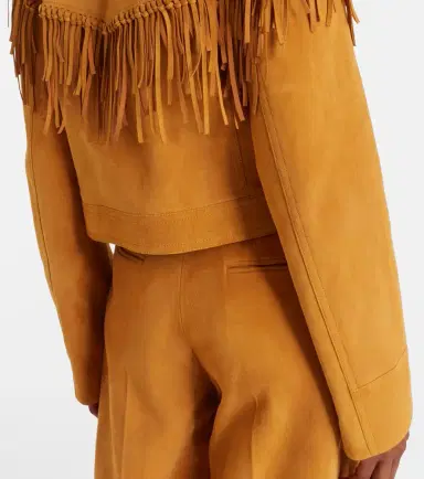 Gabriela Hearst Azra embellished fringed suede jacket | Thumbnail 3 Gabriela Hearst Azra embellished fringed suede jacket | Thumbnail 3