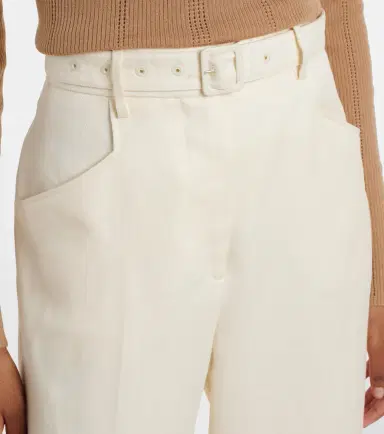 Gabriela Hearst Norman linen straight pants | Thumbnail 2 Gabriela Hearst Norman linen straight pants | Thumbnail 2