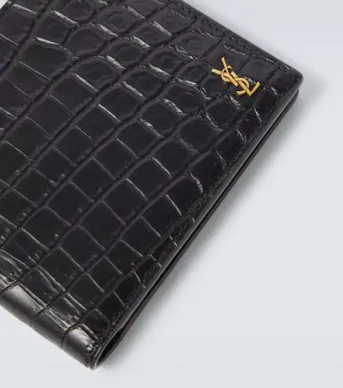 Saint Laurent Croc-effect leather wallet | Thumbnail 4 Saint Laurent Croc-effect leather wallet | Thumbnail 4