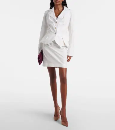 Vivienne Westwood Bettina floral cotton-blend blazer | Thumbnail 6 Vivienne Westwood Bettina floral cotton-blend blazer | Thumbnail 6