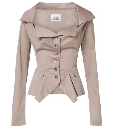 Vivienne Westwood Monday peplum cotton poplin shirt | Thumbnail 1 Vivienne Westwood Monday peplum cotton poplin shirt | Thumbnail 1