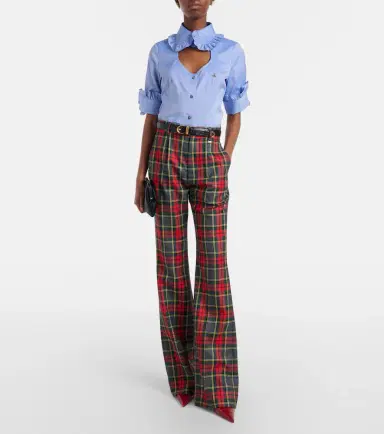 Vivienne Westwood Toulouse Frill cutout cotton poplin shirt | Thumbnail 3 Vivienne Westwood Toulouse Frill cutout cotton poplin shirt | Thumbnail 3