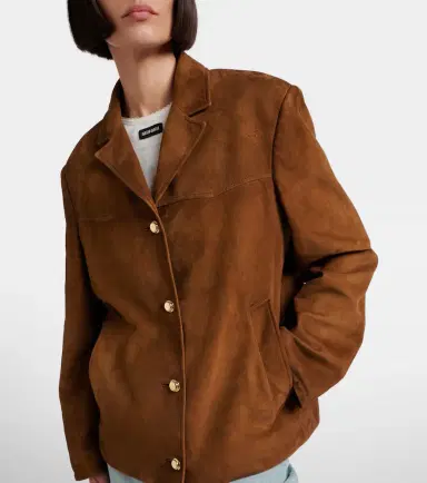 Miu Miu Suede jacket | Thumbnail 6 Miu Miu Suede jacket | Thumbnail 6