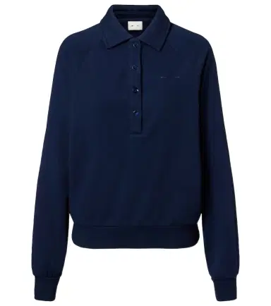 The Upside Elle cotton jersey polo sweater | Thumbnail 1 The Upside Elle cotton jersey polo sweater | Thumbnail 1