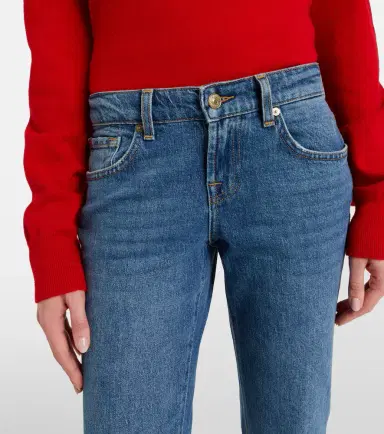 7 For All Mankind Low Cigarette slim jeans | Thumbnail 3 7 For All Mankind Low Cigarette slim jeans | Thumbnail 3
