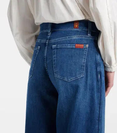 7 For All Mankind Lotta Ankle wide-leg jeans | Thumbnail 3 7 For All Mankind Lotta Ankle wide-leg jeans | Thumbnail 3