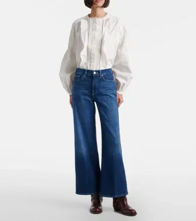 7 For All Mankind Lotta Ankle wide-leg jeans | Thumbnail 4 7 For All Mankind Lotta Ankle wide-leg jeans | Thumbnail 4