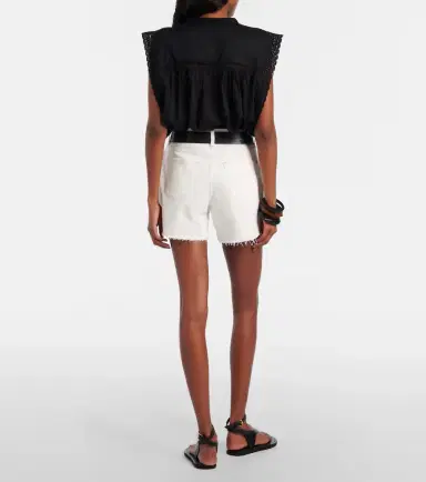 7 For All Mankind Monroe denim shorts | Thumbnail 2 7 For All Mankind Monroe denim shorts | Thumbnail 2